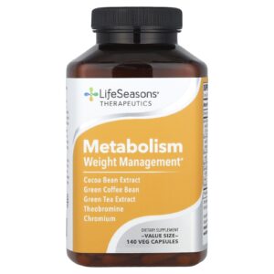 LifeSeasons Therapeutics Metabolismo Controle de Peso 140 Cápsulas Vegetais
