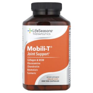 LifeSeasons Therapeutics Auxílio às Articulações da Mobili-T® 208 Cápsulas Vegetais