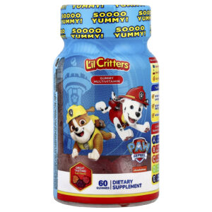 Lil Critters Paw Patrol The Movie Multivitamínico de Goma Frutas Naturais 60 Gomas