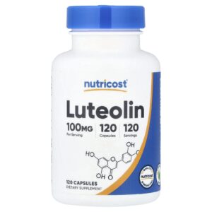 Nutricost Luteolina 100 mg 120 Cápsulas