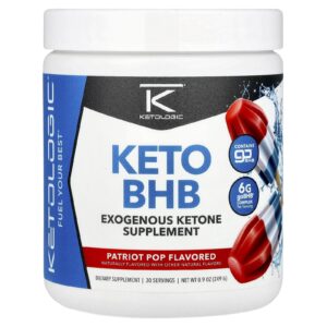 KetoLogic BHB Cetogênico Patriot Pop 249 g (89 oz)
