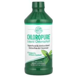 Country Farms Clorofila Líquida ChloroPure™ Menta 473 ml (16 fl oz)