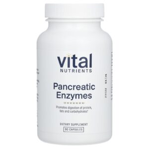Vital Nutrients Enzimas Pancreáticas 90 Cápsulas