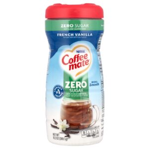 Coffee Mate Creme em Pó para Café Sem Açúcar Baunilha Francesa 2891 g (102 oz)