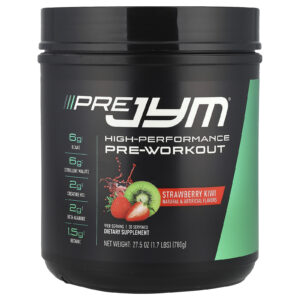 JYM Supplement Science Pre JYM® Pré-treino de Alto Desempenho Kiwi e Morango 780 g (17 lb)
