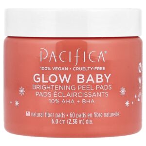 Pacifica Glow Baby Discos de Peeling Iluminadores 60 Discos