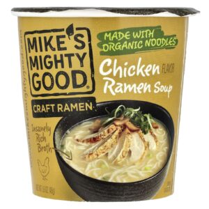 Mikes Mighty Good Craft Ramen Cup Sopa de Ramen com Frango 48 g (16 oz)