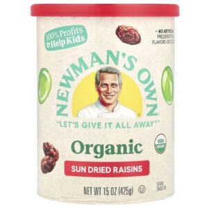 Newmans Own Organics Passas Secas ao Sol 425 g (15 oz)