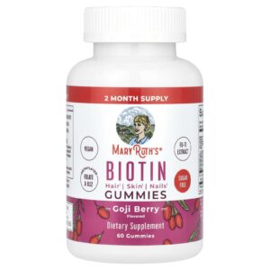 MaryRuths Gomas de Biotina Goji Berry 60 Gomas