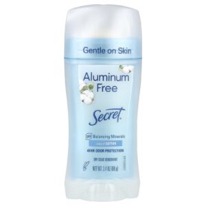Secret Desodorante Sem Alumínio Algodão 68 g (24 oz)
