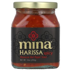Mina Harissa Molho de Pimenta Vermelha Marroquina Picante 283 g (10 oz)