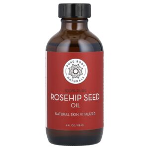 Pure Body Naturals Óleo da Semente de Rosa-Mosqueta 118 ml (4 fl oz)