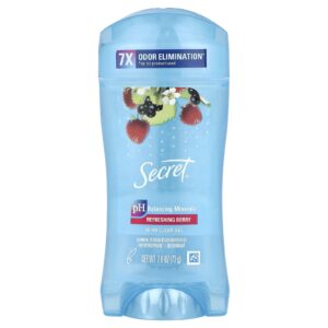 Secret Gel Transparente com Efeito 48 Horas Antitranspirante/Desodorante Fruto Silvestre Refrescante 73 g (26 oz)