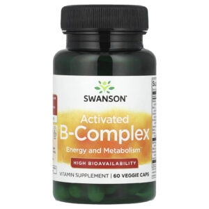 Swanson Complexo B Ativado 60 Cápsulas Vegetais