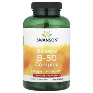 Swanson Complexo Balance B-50 250 Cápsulas