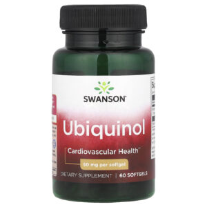 Swanson Ubiquinol 50 mg 60 Cápsulas Softgel