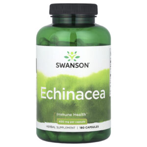 Swanson Echinacea 400 mg 180 cápsulas