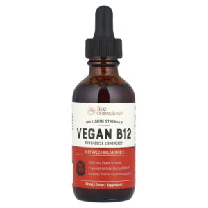 Live Conscious B12 Vegana Potência Máxima 60 ml
