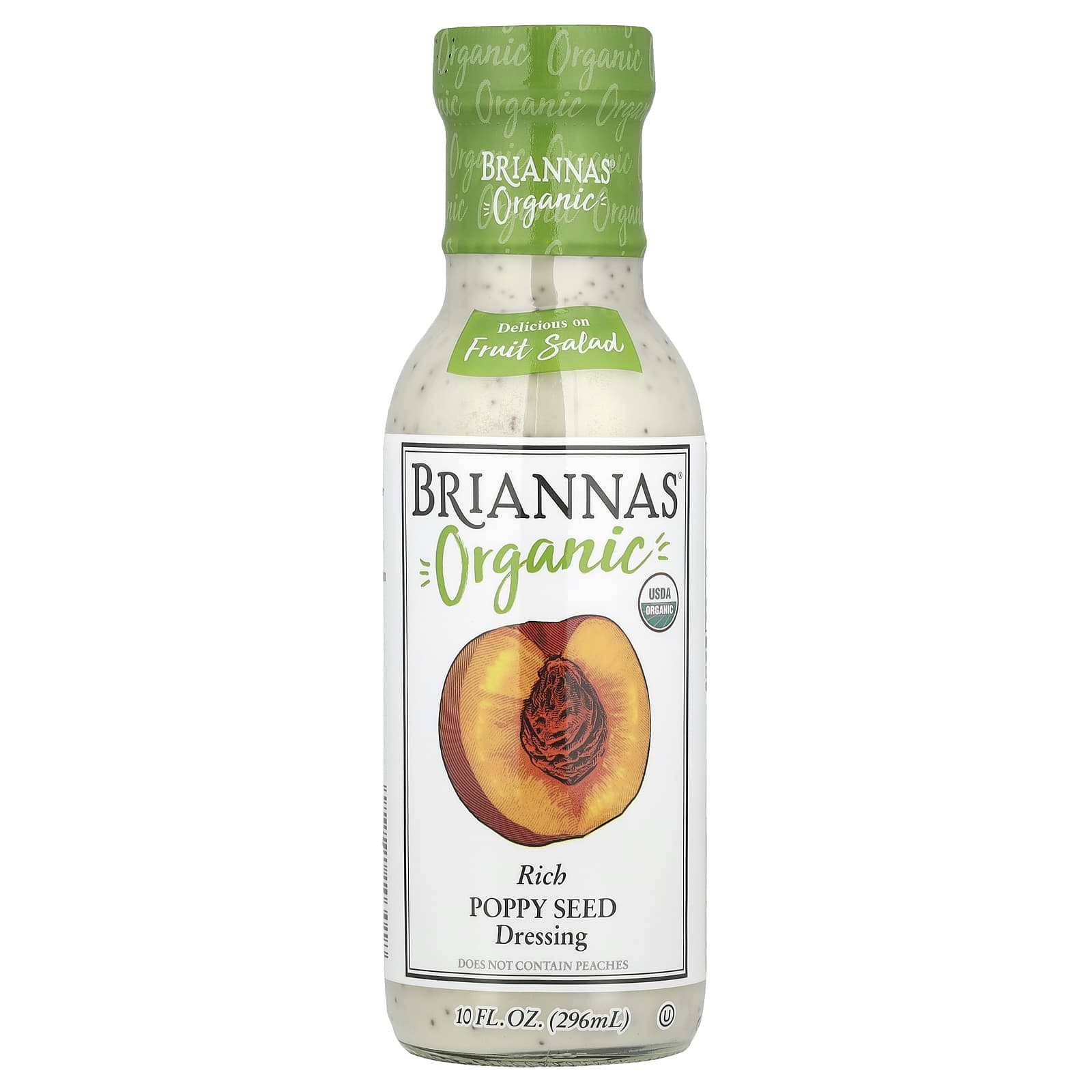 Briannas Molho Rico em Semente de Papoula Orgânica 296 ml (10 fl oz)