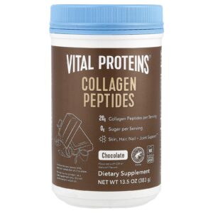 Vital Proteins Peptídeos de Colágeno Chocolate 383 g (135 oz)