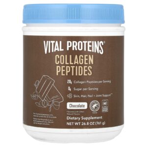 Vital Proteins Peptídeos de Colágeno Chocolate 761 g (268 oz)
