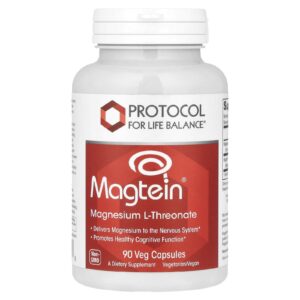 Protocol for Life Balance Magtein® L-treonato de Magnésio 90 Cápsulas Vegetais
