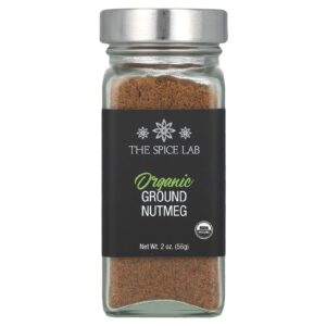 The Spice Lab Noz-Moscada Orgânica Moída 56 g (2 oz)