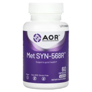 Advanced Orthomolecular Research AOR Com SYN-568R 60 Cápsulas
