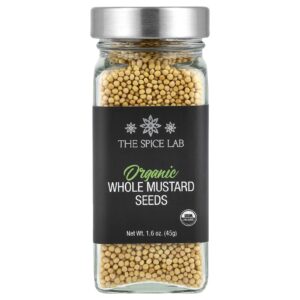 The Spice Lab Sementes de Mostarda Integral Orgânica 45 g (16 oz)