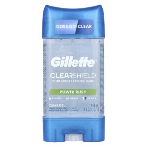Gillette ClearShield Desodorante Antitranspirante Adrenalina 107 g (38 oz)