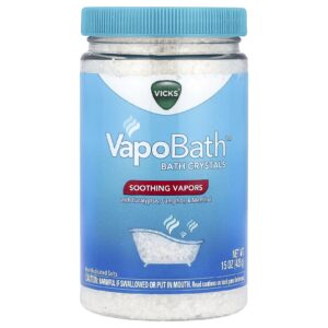 Vicks VapoBath™ Cristais de Banho Vapores Calmantes 425 g (15 oz)