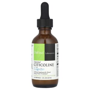 DaVinci Laboratories Citicolina Lipossomal com Cognizin® 60 ml (2 fl oz)