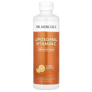Dr. Mercola Vitamina C Lipossomal Cítricos e Baunilha 450 ml (152 fl oz)