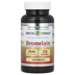 Amazing Nutrition Bromelaína 500 mg 120 comprimidos