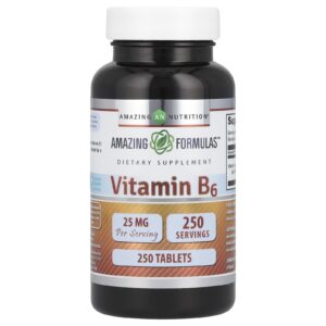 Amazing Nutrition Vitamina B6 25 mg 250 comprimidos
