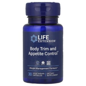 Life Extension Tratamento Corporal e Controle do Apetite 30 Cápsulas Vegetarianas