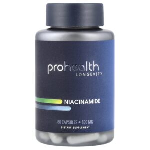 ProHealth Longevity Nicotinamida 600 mg 60 Cápsulas