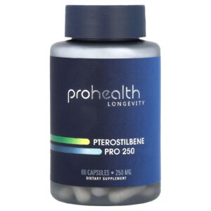 ProHealth Longevity Pterostilbeno Pro 250 250 mg 60 Cápsulas