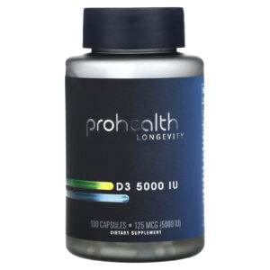 ProHealth Longevity D3 125 mcg (5.000 UI) 100 Cápsulas