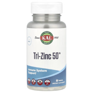 KAL Tri-Zinc 50™ 90 Comprimidos (50 mg por Comprimido)