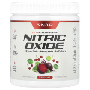 Snap Supplements Óxido Nítrico Cereja e Limão 250 g (88 oz)