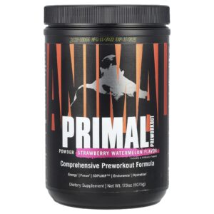Animal Pretreino em Pó Primal Morango e Melancia 5075 g (179 oz)