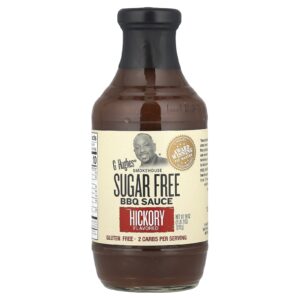 G Hughes Molho para Churrasco sem Açúcar Nogueira 510 g (18 oz)