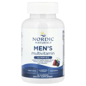Nordic Naturals Gomas Multivitamínicas Masculinas Baga Mista 60 Gomas