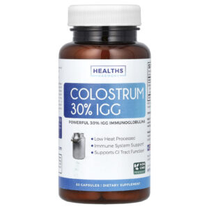 Healths Harmony Colostro 30% IGG 60 Cápsulas (500 mg por Cápsula)