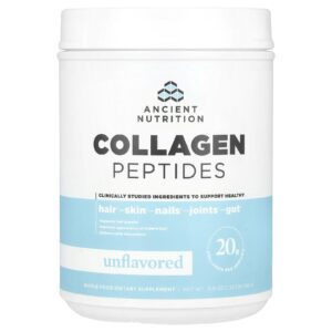 Ancient Nutrition Peptídeos de Colágeno Sem Sabor 560 g (123 lb)
