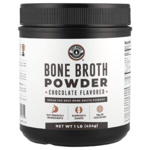 Left Coast Performance Caldo de Ossos em Pó Chocolate 454 g (1 lb)