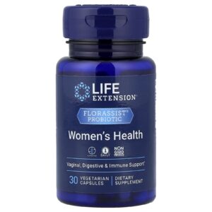 Life Extension Probiótico FLORASSIST® Saúde da Mulher 30 Cápsulas Vegetarianas