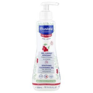 Mustela Gel de Limpeza Suavizante com Schisandra Sem Fragrância 300 ml (1014 fl oz)