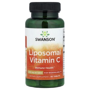 Swanson Vitamina C Liposomal 60 Comprimidos